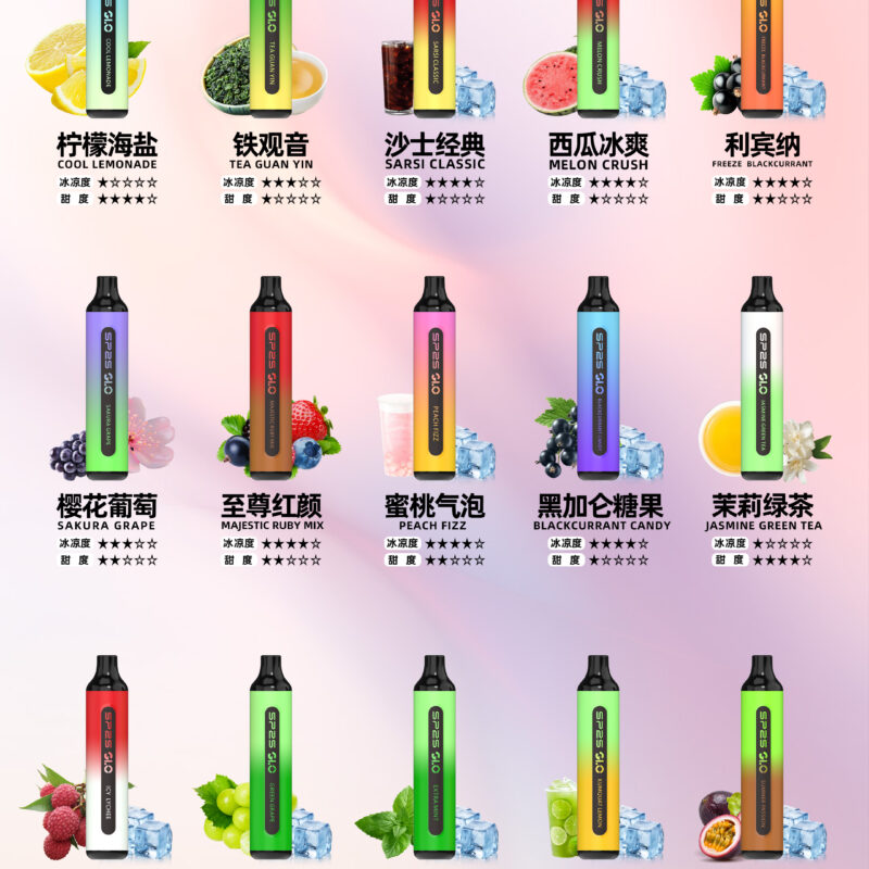 【SP2S抛棄式電子菸】大容量7000口 | 3%尼古丁 | 多種口味選擇 | 台灣現貨